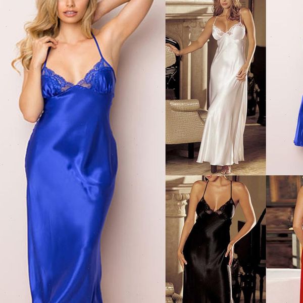 long sleep dress women sleepwear satin rayon solid nightie nightgown nightdress lingerie nightwear bath gown p, Black;red
long sleep dress women sleepwear satin rayon solid nightie nightgown nightdress lingerie nightwear bath gown p, Black;red
