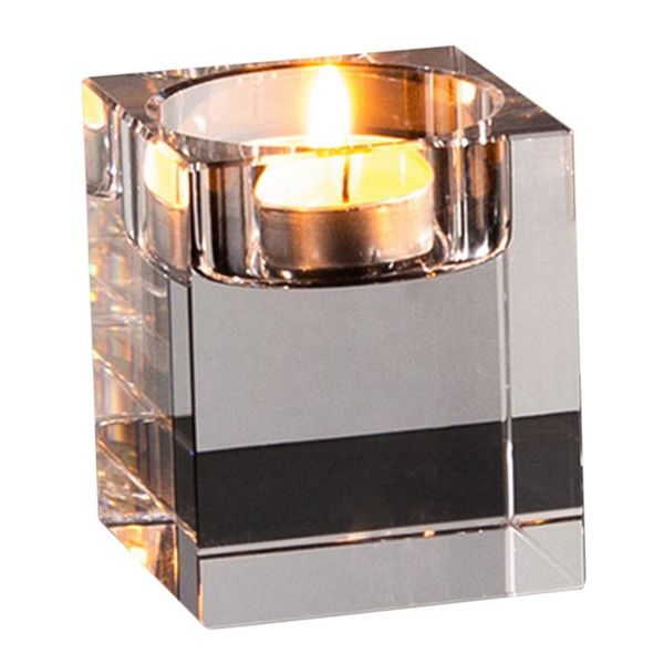 candle holders holder solid crystal clear square glass pillar tealight for wedding home decoration candlelight dinner
candle holders holder solid crystal clear square glass pillar tealight for wedding home decoration candlelight dinner