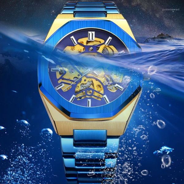 wristwatches forsining watch men mechanical automatic skeleton clock waterproof stainless steel luxury male relogio masculino, Slivery;brown
wristwatches forsining watch men mechanical automatic skeleton clock waterproof stainless steel luxury male relogio masculino, Slivery;brown