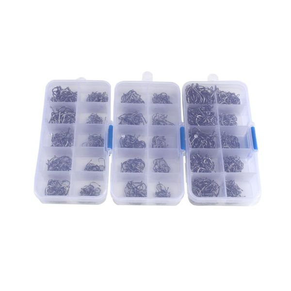 100-600 pieces/set #3~12 mixed size high carbon steel carp fishing hook set, with holes and retail box bait hooks
100-600 pieces/set #3~12 mixed size high carbon steel carp fishing hook set, with holes and retail box bait hooks