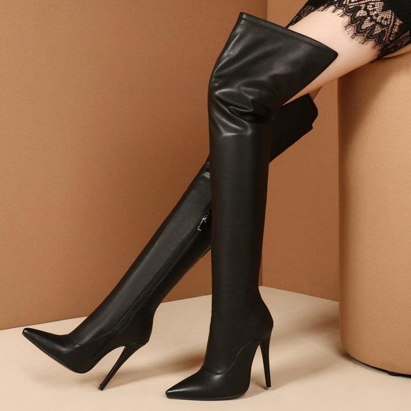 boots autumn winter women over the knee thin high heel zipper tpointed toe shoes woman black red
boots autumn winter women over the knee thin high heel zipper tpointed toe shoes woman black red