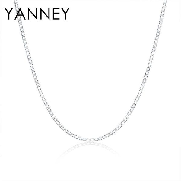 chains yanney 925 sterling silver fine 4mm full side link chain necklace for women men fashion wedding party jewelry gifts
chains yanney 925 sterling silver fine 4mm full side link chain necklace for women men fashion wedding party jewelry gifts