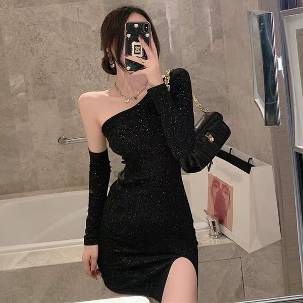 high waist slit mini dress slim nightclub party off shoulder dress black sparkly dressswimwear bathing suits swimsuit, Black;gray
high waist slit mini dress slim nightclub party off shoulder dress black sparkly dressswimwear bathing suits swimsuit, Black;gray