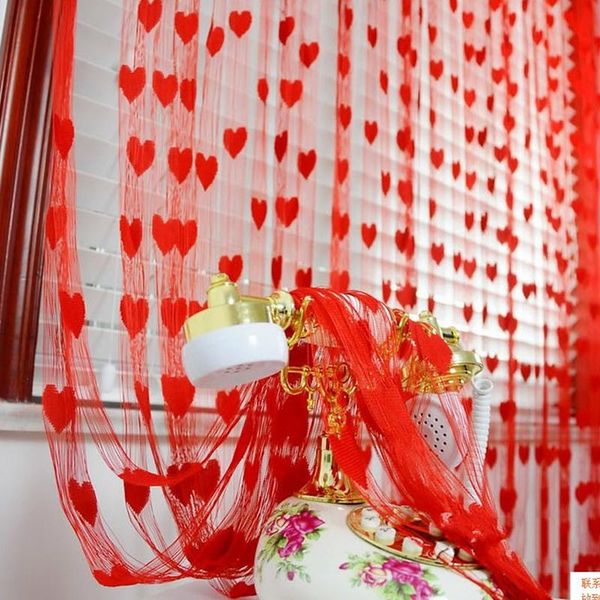 curtain & drapes heart string shiny tassel line curtains window door divider drape living room decor valance home decoration 100x200cm
curtain & drapes heart string shiny tassel line curtains window door divider drape living room decor valance home decoration 100x200cm