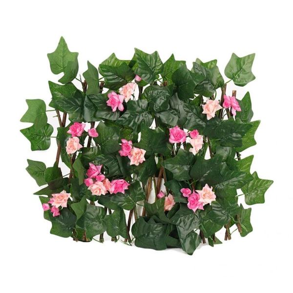 decorative flowers & wreaths portable convenient bright-colored simulation leaves fence easy to install for decoration
decorative flowers & wreaths portable convenient bright-colored simulation leaves fence easy to install for decoration