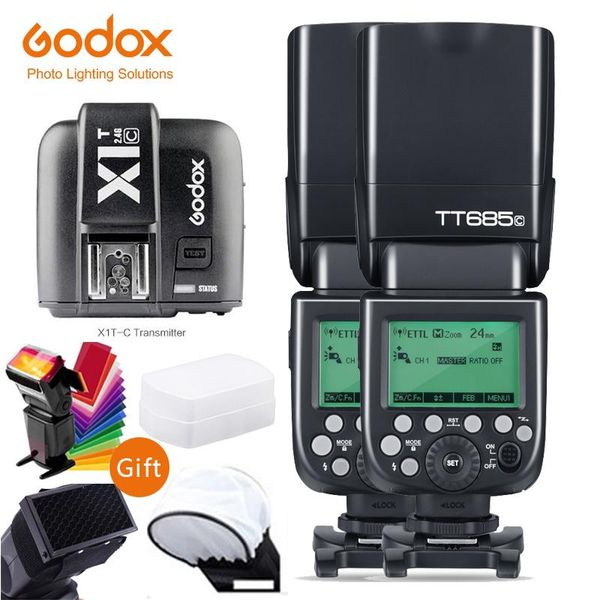 godox685685c 2.4g wirelessl high-speed sync 1/8000s gn60 flash speedlite x1t-c transmitter trigger for camera flashes
godox685685c 2.4g wirelessl high-speed sync 1/8000s gn60 flash speedlite x1t-c transmitter trigger for camera flashes