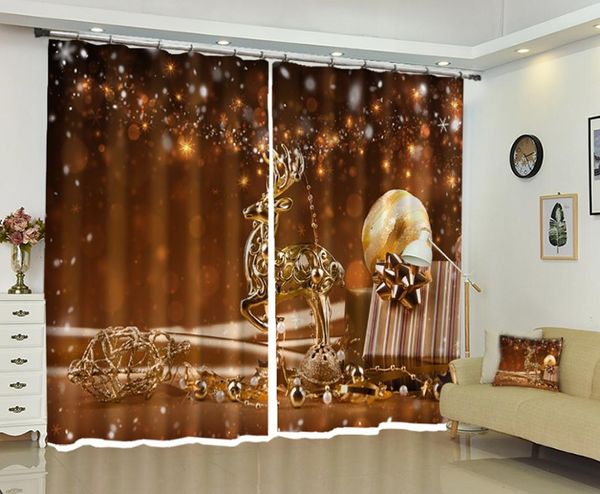 curtain & drapes babson diy po of brown elk christmas shading personalized 3d digital printing
curtain & drapes babson diy po of brown elk christmas shading personalized 3d digital printing