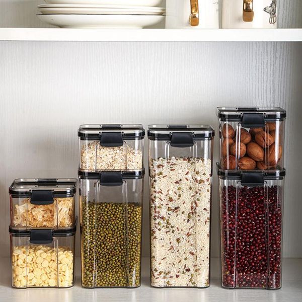 storage bottles & jars airtight food container kitchen refrigerator noodle box store tank transparent multigrain sealed ring can bean organi
storage bottles & jars airtight food container kitchen refrigerator noodle box store tank transparent multigrain sealed ring can bean organi