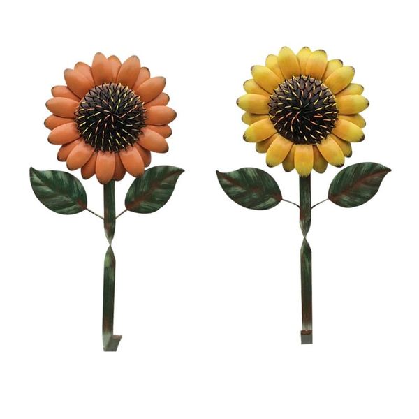 hooks & rails metal sunflower hanging hook pendant wall-mounted art craft home wall decor key holder decoration
hooks & rails metal sunflower hanging hook pendant wall-mounted art craft home wall decor key holder decoration