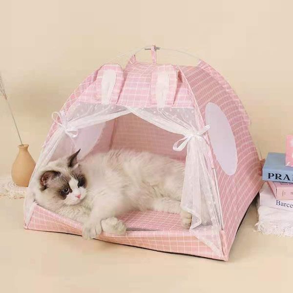 pet cat bed detachable pink tent house dog comfortable indoor kitten princess mattress kennel beds & furniture
pet cat bed detachable pink tent house dog comfortable indoor kitten princess mattress kennel beds & furniture