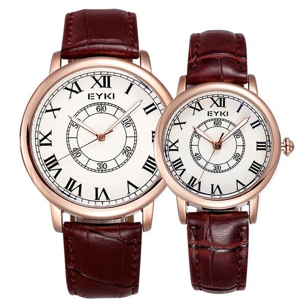 wristwatches 2021 men's and women's watches leather strap fashion personality men women quartz watch couple relogio masculino, Slivery;brown
wristwatches 2021 men's and women's watches leather strap fashion personality men women quartz watch couple relogio masculino, Slivery;brown