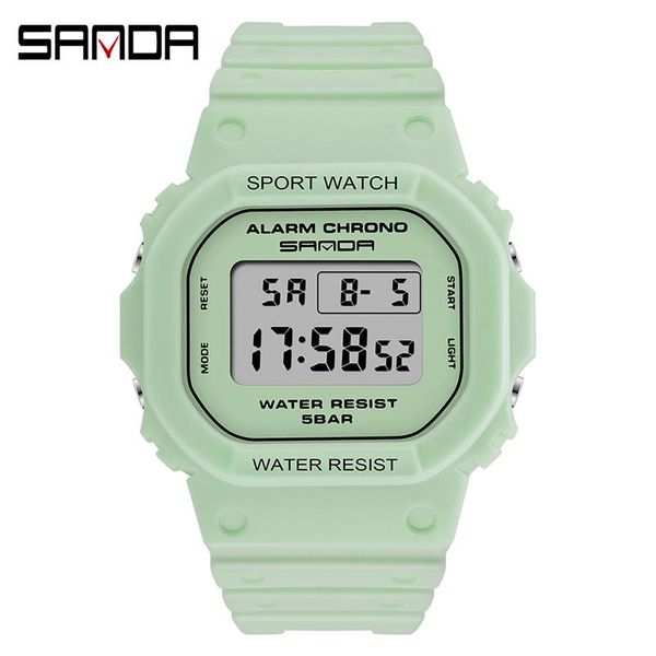 wristwatches fashion women's digital watch sport waterproof electronic led men relogio feminino watches for women, Slivery;brown
wristwatches fashion women's digital watch sport waterproof electronic led men relogio feminino watches for women, Slivery;brown