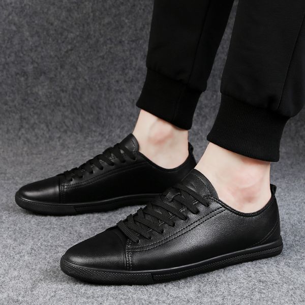 dress shoes fashion men shoes casual black white genuine leather designer trainers classic leisure sneakers men zkp2
dress shoes fashion men shoes casual black white genuine leather designer trainers classic leisure sneakers men zkp2