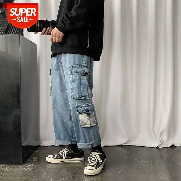 2020 men's loose multi-pocket baggy homme cargo pocket jeans camouflage stitching casual pants biker denim trousers -2xl #9o0d, Blue
2020 men's loose multi-pocket baggy homme cargo pocket jeans camouflage stitching casual pants biker denim trousers -2xl #9o0d, Blue