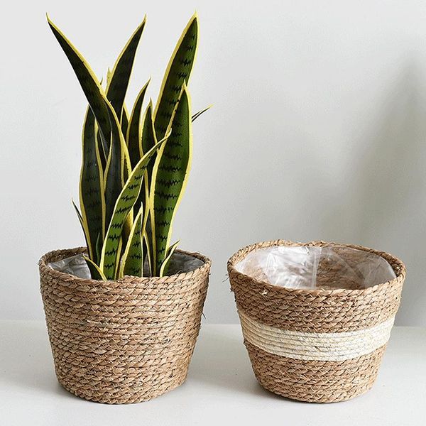 storage baskets handmade flower pots cesta de mimbre rattan basket straw woven box plant container home living room decor
storage baskets handmade flower pots cesta de mimbre rattan basket straw woven box plant container home living room decor