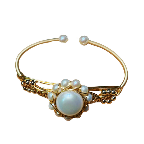 bangle sinzry 2021 lady fancy decorative elegant jewelry original handmade natural pearl sun flower cuff bangles, Black
bangle sinzry 2021 lady fancy decorative elegant jewelry original handmade natural pearl sun flower cuff bangles, Black