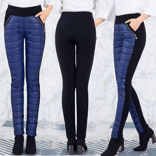 women's pants & capris winter cotton padded trousers middle-aged embroidery high waist warm velvet, Black;white
women's pants & capris winter cotton padded trousers middle-aged embroidery high waist warm velvet, Black;white