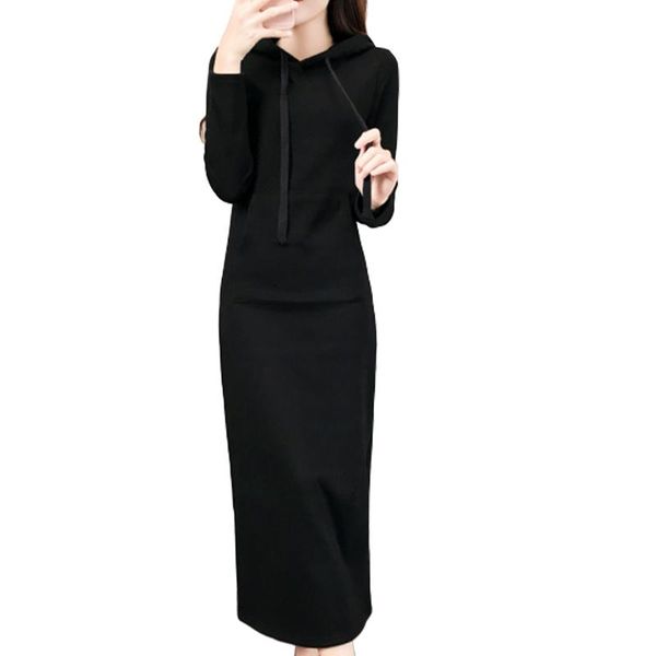 women's hoodies & sweatshirts long dress autumn winter sleeve velvet hooded sweatshirt women 2021 pullovers, Black
women's hoodies & sweatshirts long dress autumn winter sleeve velvet hooded sweatshirt women 2021 pullovers, Black