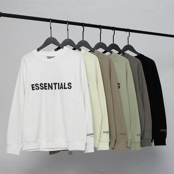fear of god essentials multi thread chest three-dimensional letter pullover round neck sweater loose for men and women, Black
fear of god essentials multi thread chest three-dimensional letter pullover round neck sweater loose for men and women, Black