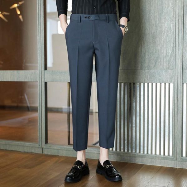 summer casual suits pants men black gray business dress solid color wedding office social trousers pantalon homme men's & blazers, White;black
summer casual suits pants men black gray business dress solid color wedding office social trousers pantalon homme men's & blazers, White;black