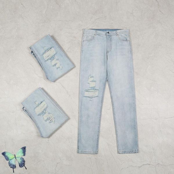 men's jeans 2021 high street washed denim pants destroyed ripped hole straight askyurself, Blue
men's jeans 2021 high street washed denim pants destroyed ripped hole straight askyurself, Blue