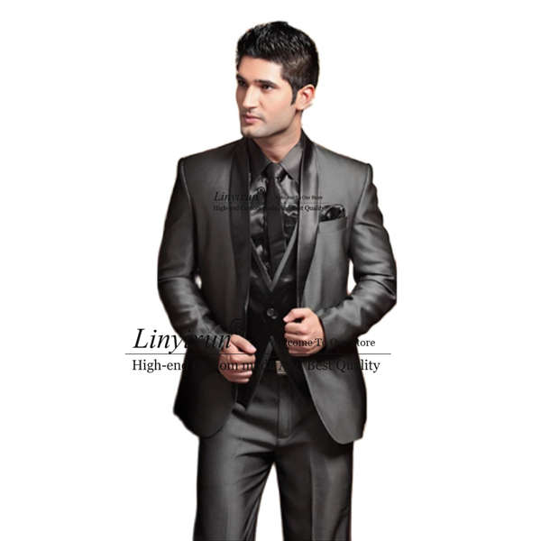 men's suits & blazers 3 pieces wedding tuxedos for men casual slim fit sutis peaked lapel groomsman man blazer male terno masculino, White;black
men's suits & blazers 3 pieces wedding tuxedos for men casual slim fit sutis peaked lapel groomsman man blazer male terno masculino, White;black
