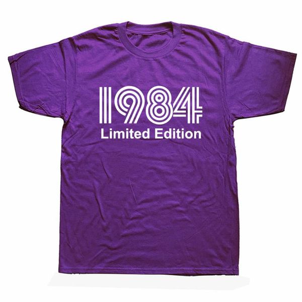 men's t-shirts cool 1984 limited edition gift t shirt funny birthday present for husband man short sleeve cotton casual hip hop t-shirt, White;black
men's t-shirts cool 1984 limited edition gift t shirt funny birthday present for husband man short sleeve cotton casual hip hop t-shirt, White;black