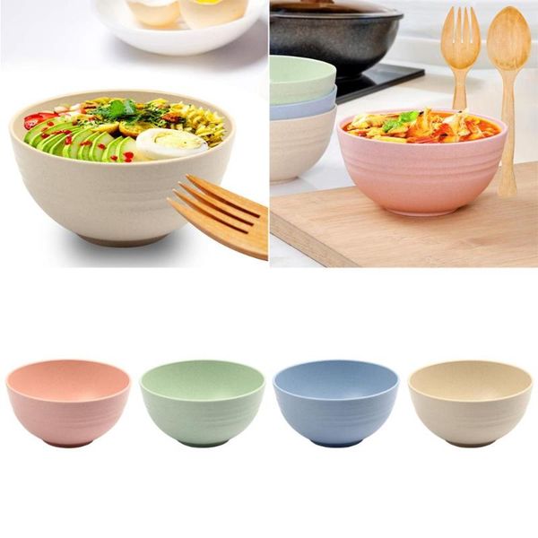 pcs/pack cereal bowls wheat straw fiber lightweight unbreakable bowl set dishwasher microwave safe for rice soup
pcs/pack cereal bowls wheat straw fiber lightweight unbreakable bowl set dishwasher microwave safe for rice soup