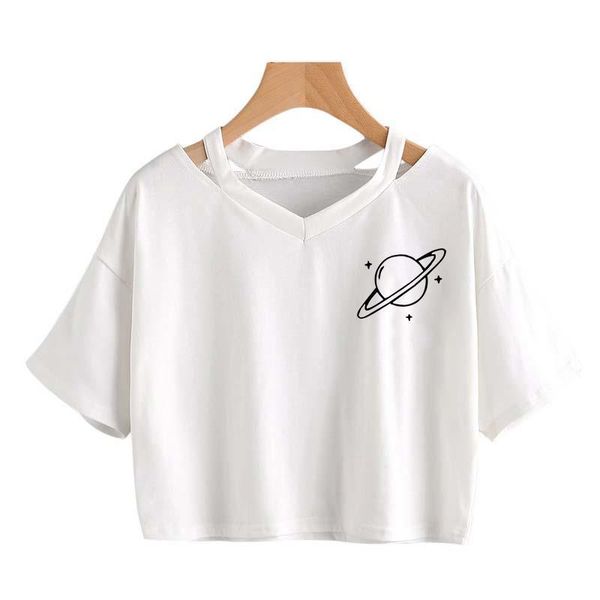 90s kawaii planet printed cropped womens harajuku punk crop femme vintage graphic short t letter shirts, White
90s kawaii planet printed cropped womens harajuku punk crop femme vintage graphic short t letter shirts, White