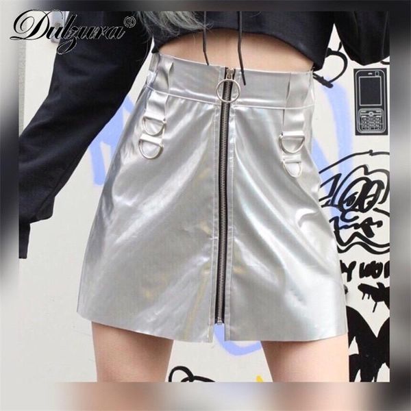 skirts dulzura zipper patchwork high waist pu leather mini skirt 2021 autumn women silver bottom, Black
skirts dulzura zipper patchwork high waist pu leather mini skirt 2021 autumn women silver bottom, Black