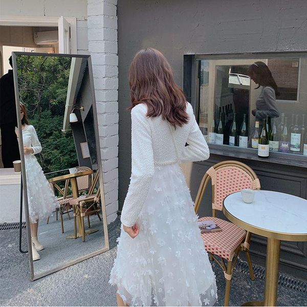 casual dresses wihte fairy dress women spring elegant party midi female patchwork lace japanese kawaii korean xmsp, Black;gray
casual dresses wihte fairy dress women spring elegant party midi female patchwork lace japanese kawaii korean xmsp, Black;gray