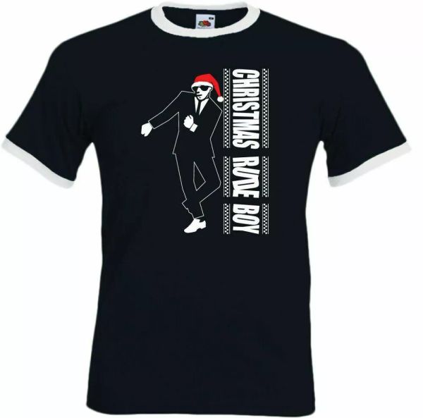 CHRISTMAS 2 TONE T-SHIRT Mens The Specials 2Tone Records Xmas SKA Madness Tee, White;black
CHRISTMAS 2 TONE T-SHIRT Mens The Specials 2Tone Records Xmas SKA Madness Tee, White;black