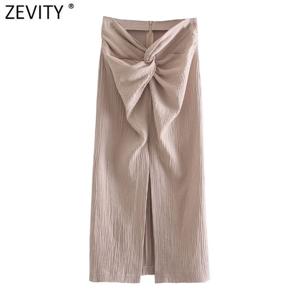 zevity women fashion solid knotted design split sarong a line skirt faldas mujer female back zipper summer midi vestidos qun770 210724, Black
zevity women fashion solid knotted design split sarong a line skirt faldas mujer female back zipper summer midi vestidos qun770 210724, Black