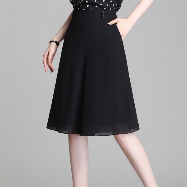 women's shorts gowyimmes 2021 summer big size women loose chiffon slim lady high waist thin skirt girl outwear pd973, White;black
women's shorts gowyimmes 2021 summer big size women loose chiffon slim lady high waist thin skirt girl outwear pd973, White;black