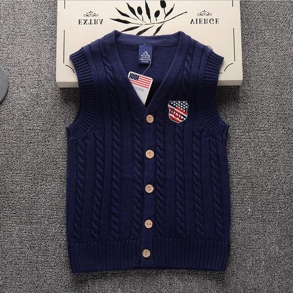 cardigan 2021 autumn spring sleeveless baby cotton thick boys kids boy sweaters vest european american style children clothing, Blue
cardigan 2021 autumn spring sleeveless baby cotton thick boys kids boy sweaters vest european american style children clothing, Blue