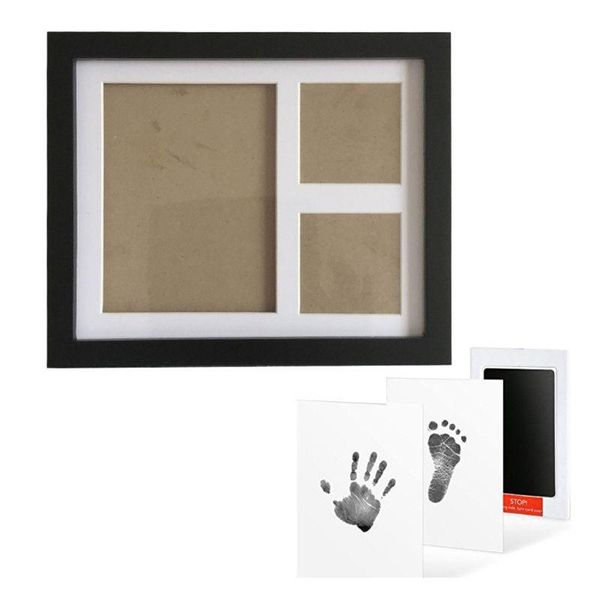 hair accessories baby footprint kit handprint picture frame with safe and non-toxic ink pad perfect born keepsakes girls boys shower gift n0, Slivery;white
hair accessories baby footprint kit handprint picture frame with safe and non-toxic ink pad perfect born keepsakes girls boys shower gift n0, Slivery;white