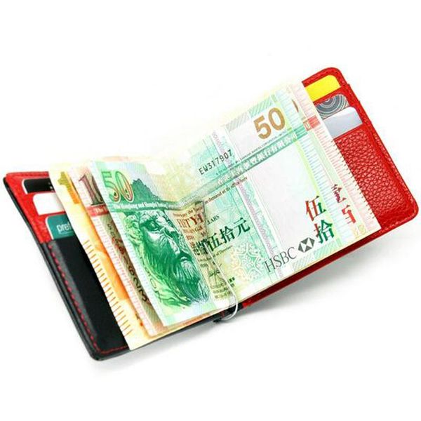 wallets men genuine leather wallet women dollar price luxury money clip splice purse large capacity coin pocket, Red;black
wallets men genuine leather wallet women dollar price luxury money clip splice purse large capacity coin pocket, Red;black