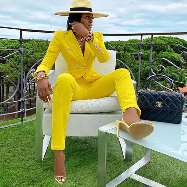 women's two piece pants 2021 autumn fashion women set blazer double breasted jacket & trousers 2 two-piece office party suit new f, White
women's two piece pants 2021 autumn fashion women set blazer double breasted jacket & trousers 2 two-piece office party suit new f, White