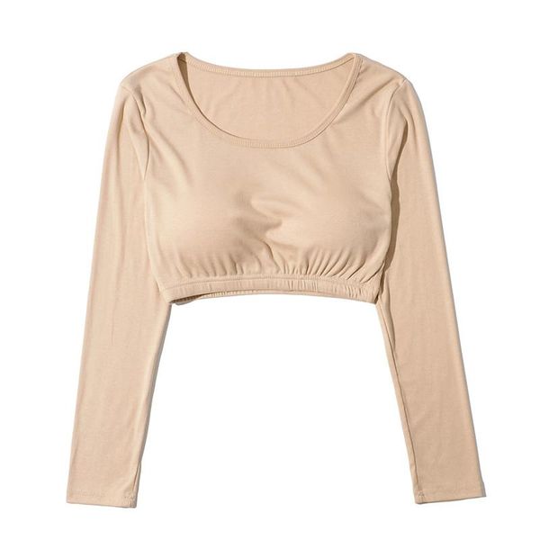 women's t-shirt casual solid o-neck long sleeve crop women white female tee shirt for clothing 2021
women's t-shirt casual solid o-neck long sleeve crop women white female tee shirt for clothing 2021