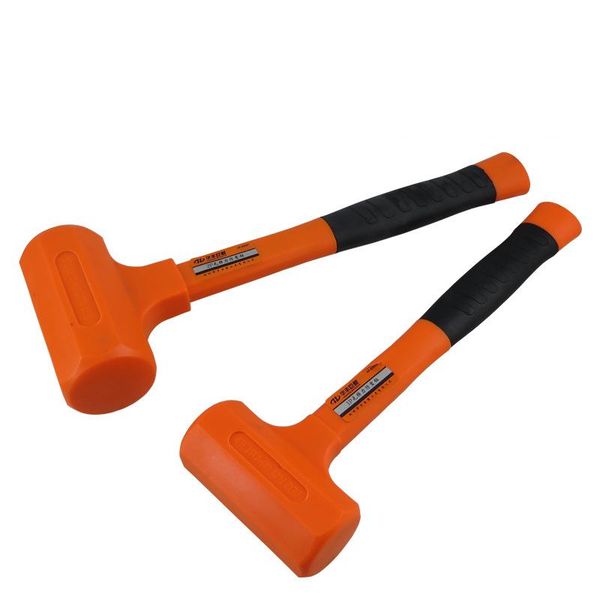 hand tools rubber soft face hammer shockproof no elastic non-slip grip diy woodworking tool safety repair
hand tools rubber soft face hammer shockproof no elastic non-slip grip diy woodworking tool safety repair