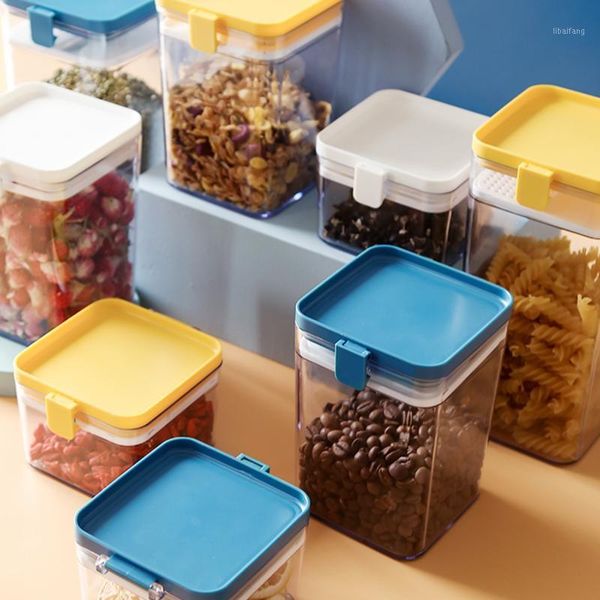 storage bottles & jars plastic airtight container sealing canister with lid cereal seasoning jar sealed flour tank kitchen supply stock
storage bottles & jars plastic airtight container sealing canister with lid cereal seasoning jar sealed flour tank kitchen supply stock