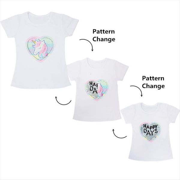 summer girls t shirts clothing magic sequin change graph heart cotton children casual fashion unicorn kids tees 3 8y, Blue
summer girls t shirts clothing magic sequin change graph heart cotton children casual fashion unicorn kids tees 3 8y, Blue
