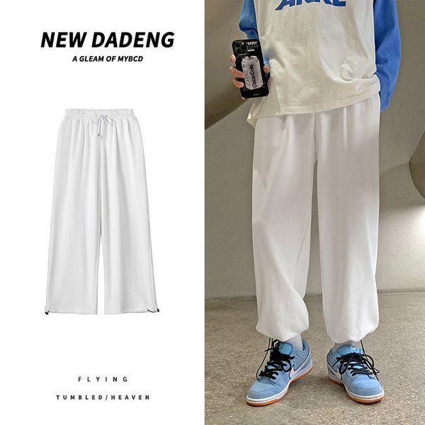pant spring summer solid color casual men's korean loose drawstring straight-leg pants streetwear jogger sweatpants men, Black
pant spring summer solid color casual men's korean loose drawstring straight-leg pants streetwear jogger sweatpants men, Black