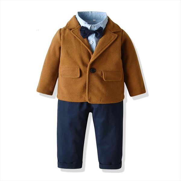 autumn winter boy comfortable clothes set wool coat 3pcs outfit warm jacket shirt trousers childrens fashion costume, White
autumn winter boy comfortable clothes set wool coat 3pcs outfit warm jacket shirt trousers childrens fashion costume, White