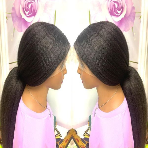 synthetic wigs long kinky straight black dark brown lace front wig for women cosplay/birthday party red orange blonde daily hair 
synthetic wigs long kinky straight black dark brown lace front wig for women cosplay/birthday party red orange blonde daily hair