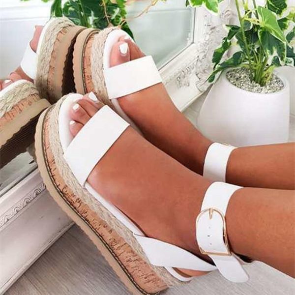 sandals summer platform women sandal open toe rome shoes woman vacation beach sandales flat casual ladies size 35-43, Black
sandals summer platform women sandal open toe rome shoes woman vacation beach sandales flat casual ladies size 35-43, Black