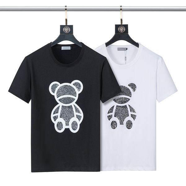 2022 new men ladies t shirts fashion mens casual t shirt street designer shorts sleeve clothes luxurious, White;black 
2022 new men ladies t shirts fashion mens casual t shirt street designer shorts sleeve clothes luxurious, White;black