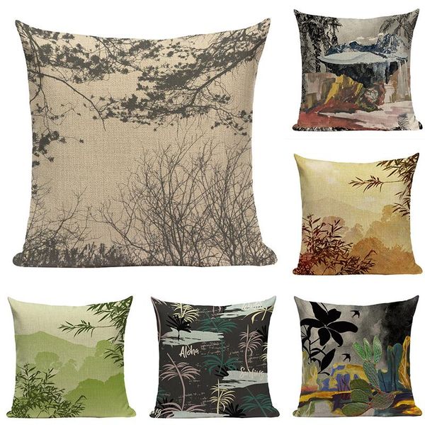 cushion/decorative pillow retro scenic throw case floral landscape cushion cover plant cases cushions linen home decor sofa covers funda coj
cushion/decorative pillow retro scenic throw case floral landscape cushion cover plant cases cushions linen home decor sofa covers funda coj