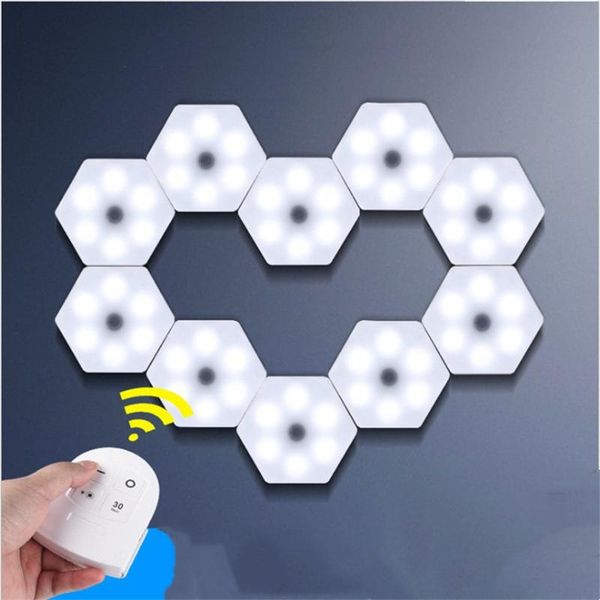 hexagon light 1 support 3 beehive clapping lamp remote control battery home bedside night feeding splicing small wall cabinet
hexagon light 1 support 3 beehive clapping lamp remote control battery home bedside night feeding splicing small wall cabinet