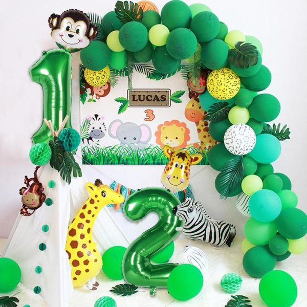party decoration 30'' green number foil balloons safari jungle 1st birthday decoraions kids wild one year boy
party decoration 30'' green number foil balloons safari jungle 1st birthday decoraions kids wild one year boy